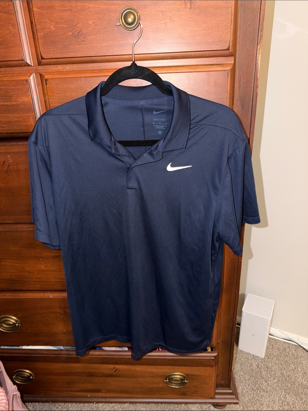 Nike Men’s DriFit Navy Polo
